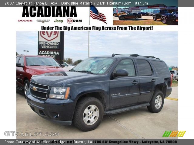 2007 Chevrolet Tahoe LT 4x4 in Dark Blue Metallic