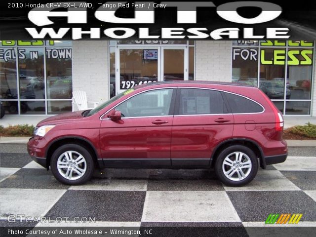 2010 Honda CR-V EX-L AWD in Tango Red Pearl