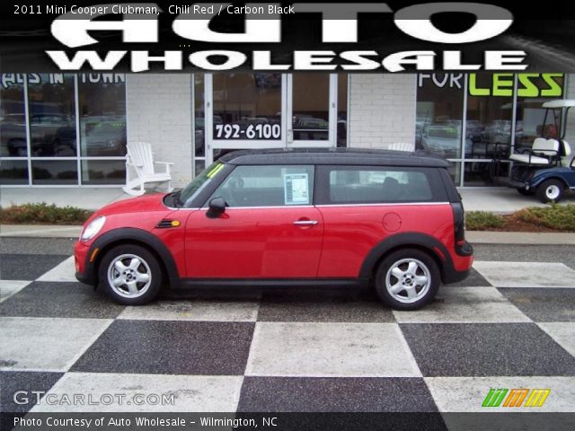 2011 Mini Cooper Clubman in Chili Red
