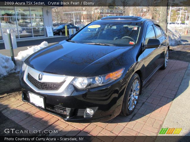2009 Acura TSX Sedan in Crystal Black Pearl