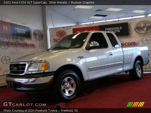 2001 Ford F150 XLT SuperCab in Silver Metallic