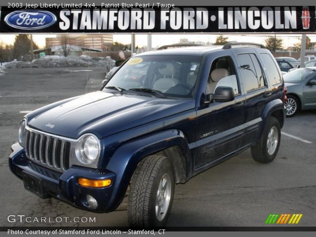 2003 Jeep Liberty Limited 4x4 in Patriot Blue Pearl