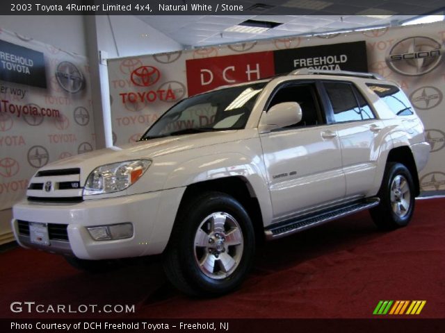 2003 Toyota 4Runner Limited 4x4 in Natural White