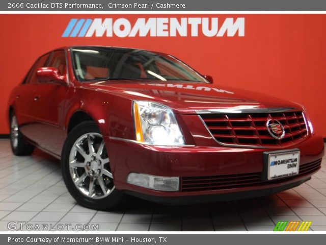 2006 Cadillac DTS Performance in Crimson Pearl