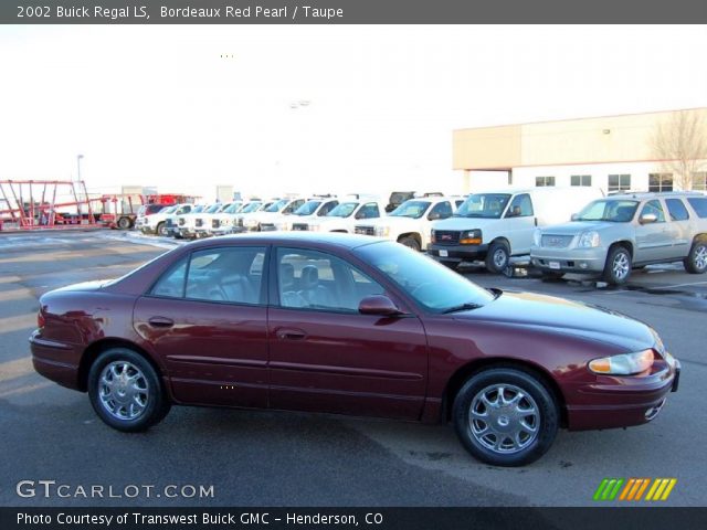 2002 Buick Regal LS in Bordeaux Red Pearl