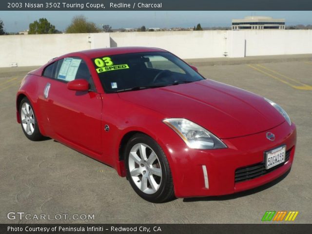 2003 Nissan 350Z Touring Coupe in Redline