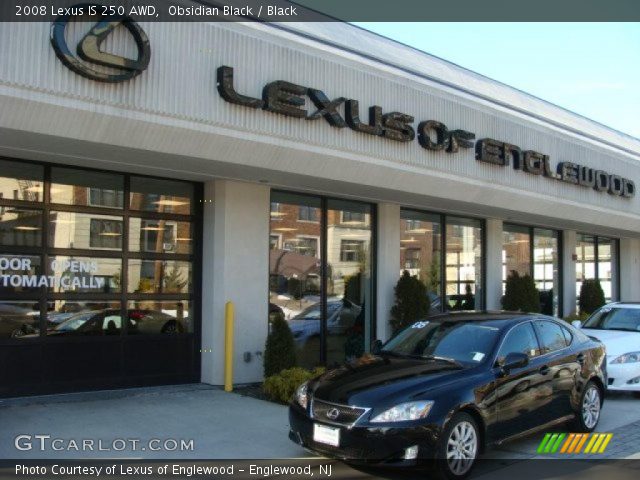 2008 Lexus IS 250 AWD in Obsidian Black