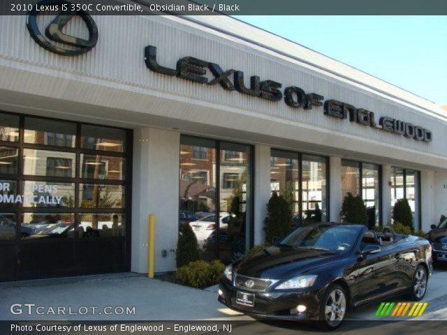 2010 Lexus IS 350C Convertible in Obsidian Black