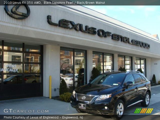 2010 Lexus RX 350 AWD in Black Sapphire Pearl