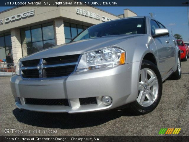2010 Dodge Avenger R/T in Bright Silver Metallic
