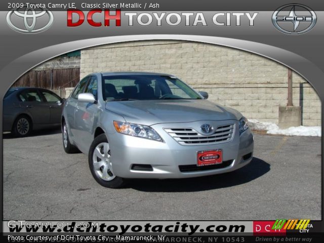 2009 Toyota Camry LE in Classic Silver Metallic
