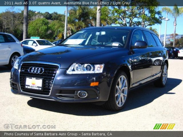 2011 Audi A6 3.0T quattro Avant in Aventurine Blue Pearl Effect