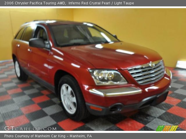 2006 Chrysler Pacifica Touring AWD in Inferno Red Crystal Pearl