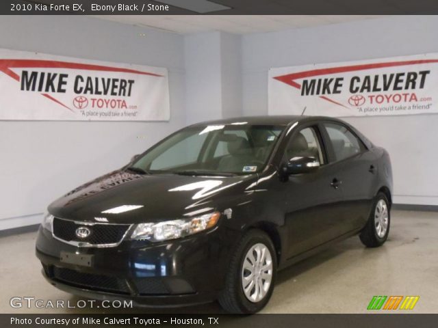 2010 Kia Forte EX in Ebony Black
