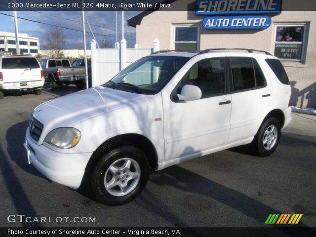 2000 Mercedes-Benz ML 320 4Matic in Polar White