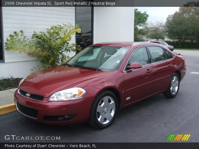 2006 Chevrolet Impala SS in Sport Red Metallic