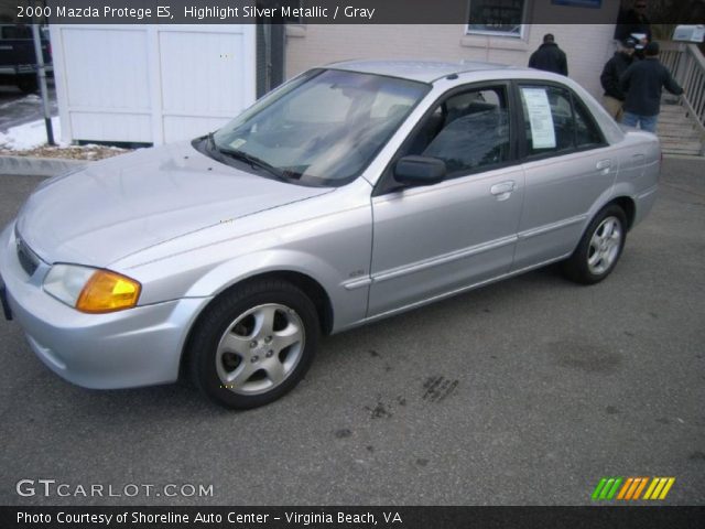 2000 Mazda Protege ES in Highlight Silver Metallic