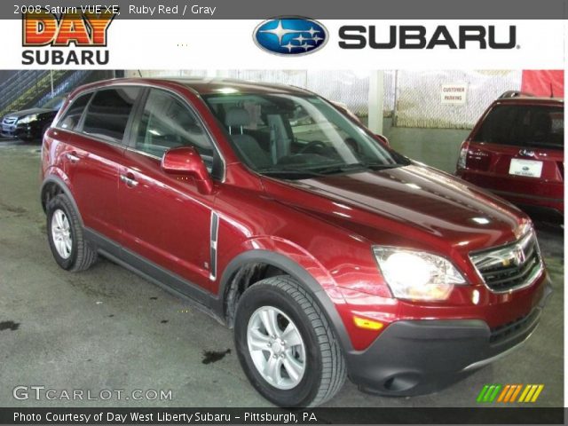 2008 Saturn VUE XE in Ruby Red