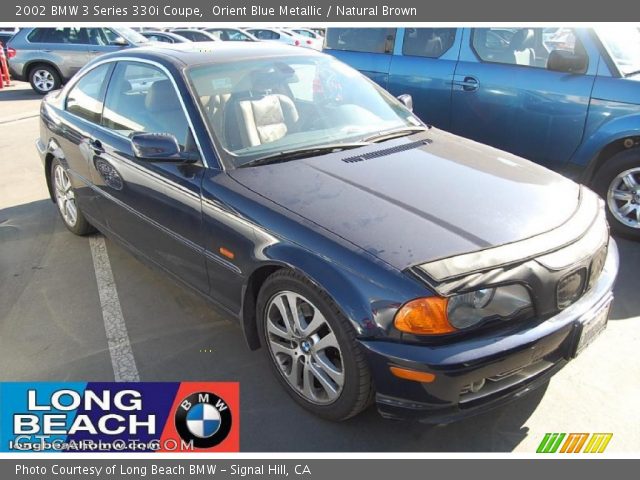 2002 BMW 3 Series 330i Coupe in Orient Blue Metallic