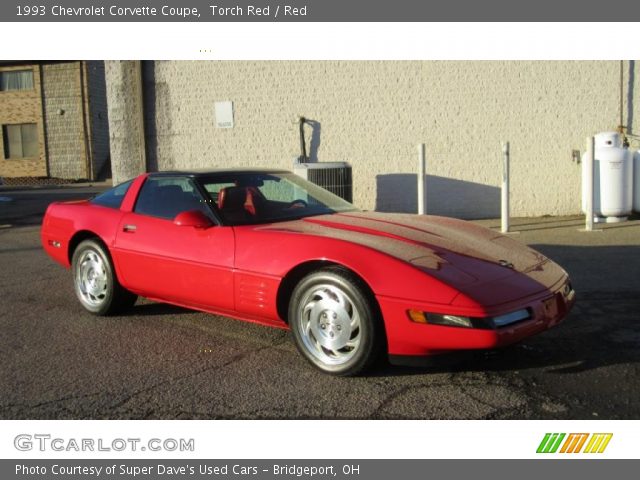 1993 Chevrolet Corvette Coupe in Torch Red