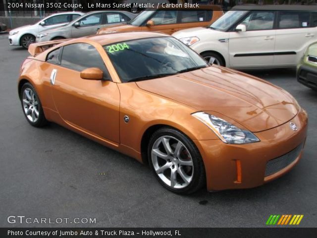 2004 Nissan 350Z Coupe in Le Mans Sunset Metallic