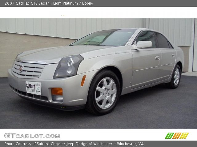 2007 Cadillac CTS Sedan in Light Platinum