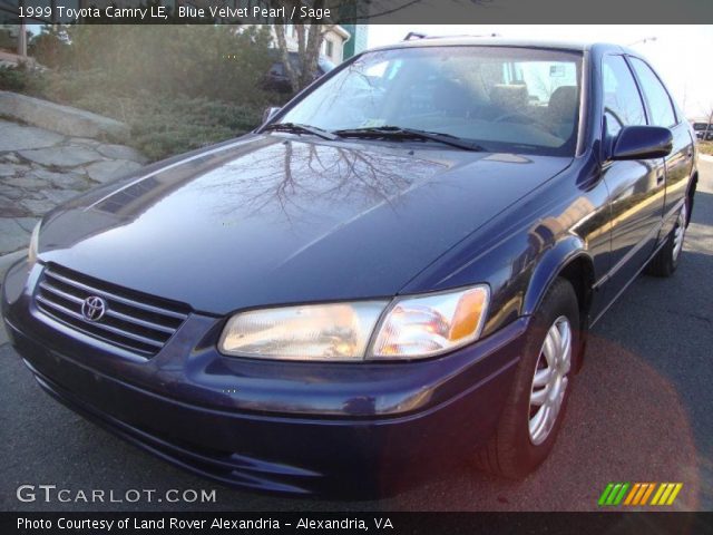 1999 Toyota Camry LE in Blue Velvet Pearl