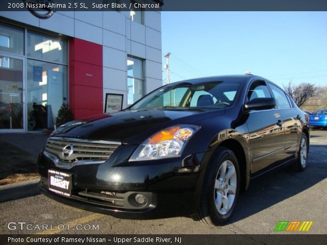 2008 Nissan Altima 2.5 SL in Super Black