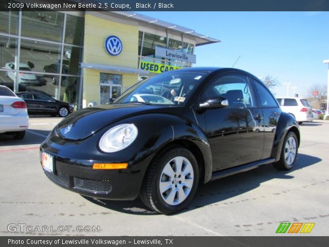 2009 Volkswagen New Beetle 2.5 Coupe in Black
