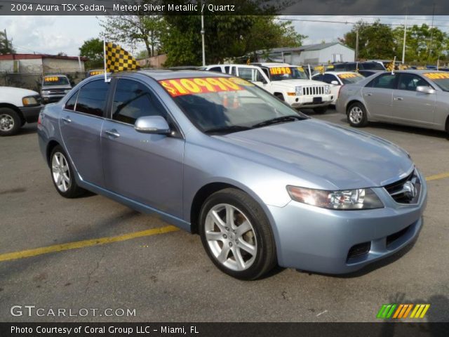 2004 Acura TSX Sedan in Meteor Silver Metallic