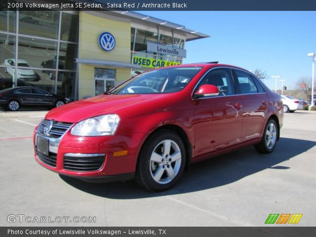 2008 Volkswagen Jetta SE Sedan in Salsa Red