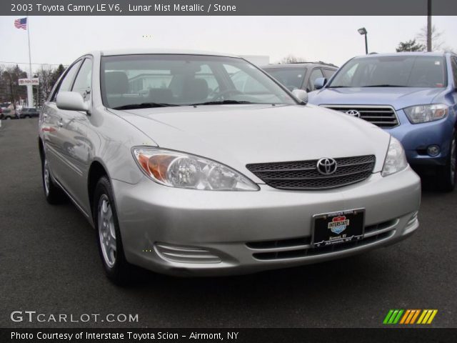 2003 Toyota Camry LE V6 in Lunar Mist Metallic