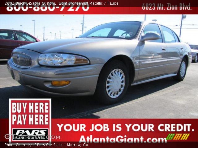 2002 Buick LeSabre Custom in Light Bronzemist Metallic