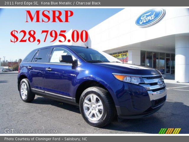 2011 Ford Edge SE in Kona Blue Metallic