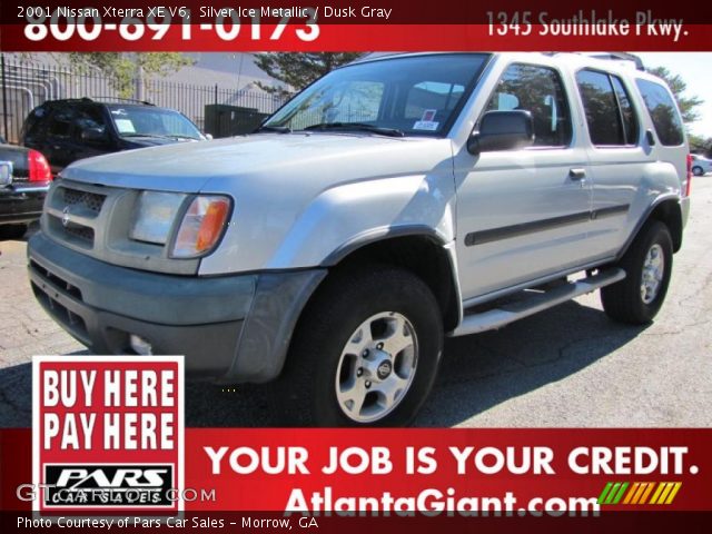 2001 Nissan Xterra XE V6 in Silver Ice Metallic