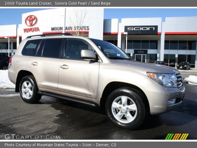 2009 Toyota Land Cruiser  in Sonora Gold Pearl