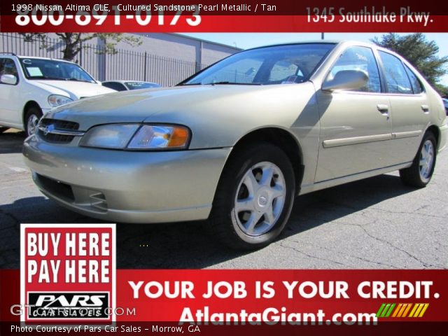 1998 Nissan Altima GLE in Cultured Sandstone Pearl Metallic