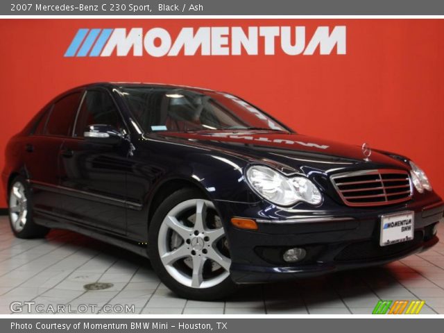 2007 Mercedes-Benz C 230 Sport in Black