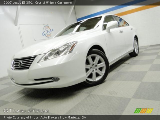 2007 Lexus ES 350 in Crystal White