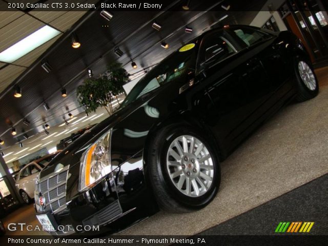 2010 Cadillac CTS 3.0 Sedan in Black Raven