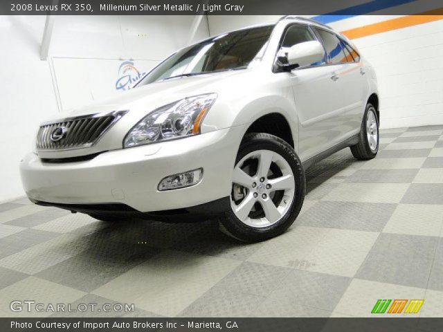 2008 Lexus RX 350 in Millenium Silver Metallic