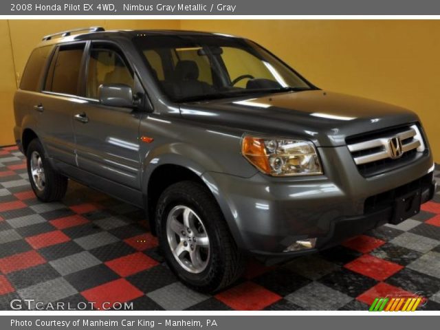 2008 Honda Pilot EX 4WD in Nimbus Gray Metallic