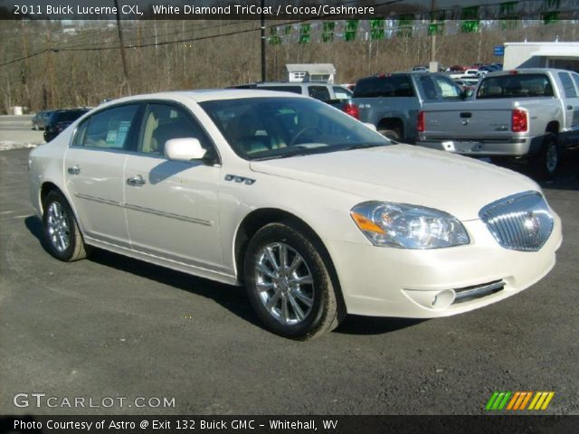 2011 Buick Lucerne CXL in White Diamond TriCoat