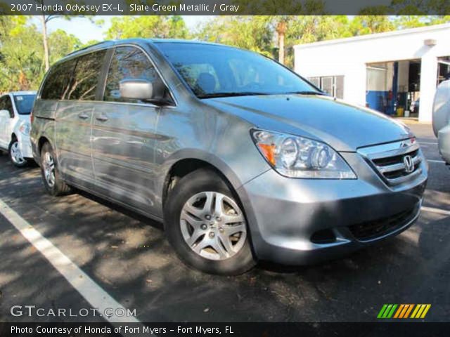 2007 Honda Odyssey EX-L in Slate Green Metallic