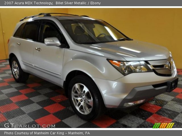 2007 Acura MDX Technology in Billet Silver Metallic