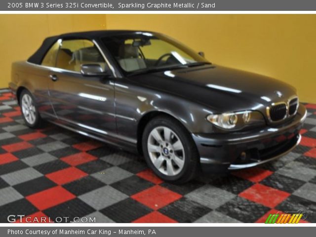 2005 BMW 3 Series 325i Convertible in Sparkling Graphite Metallic