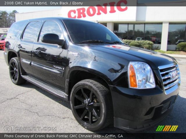 2008 GMC Yukon Hybrid in Onyx Black