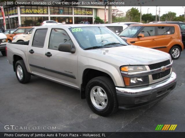 2005 Chevrolet Colorado LS Crew Cab in Silver Birch Metallic