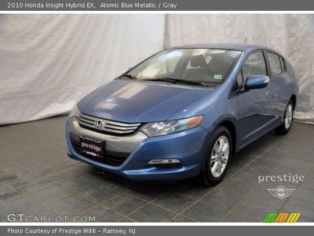 2010 Honda Insight Hybrid EX in Atomic Blue Metallic