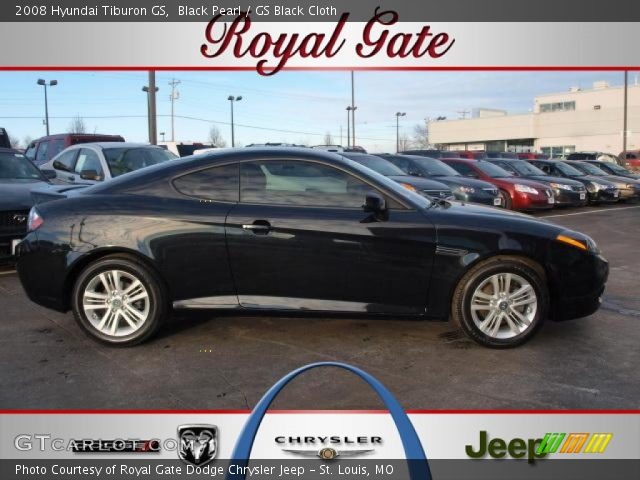 2008 Hyundai Tiburon GS in Black Pearl